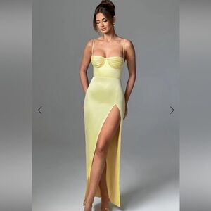 Baby boo Alora Yellow Dress